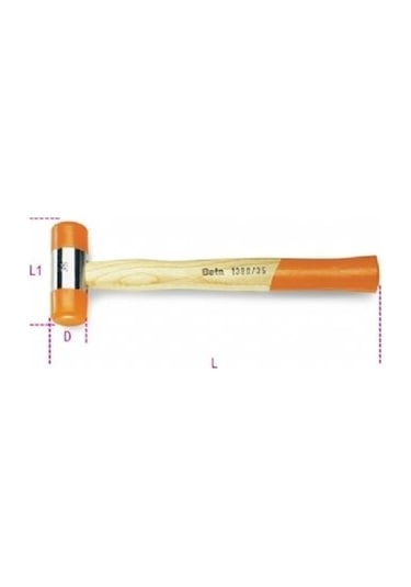 Beta 1390 45 Plastik Çekiç 45Mm