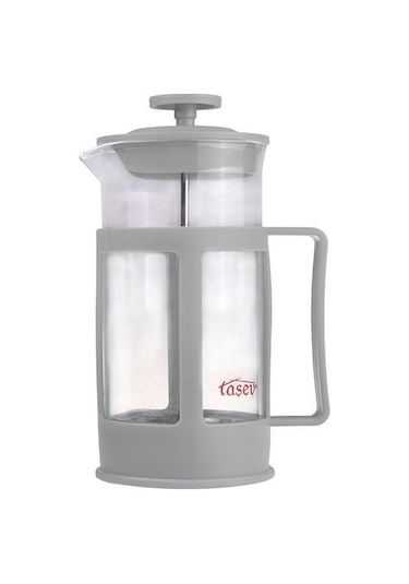 Taşev T0821 Magic - Bitki Çayı Demleme French Press 350 ML Gri