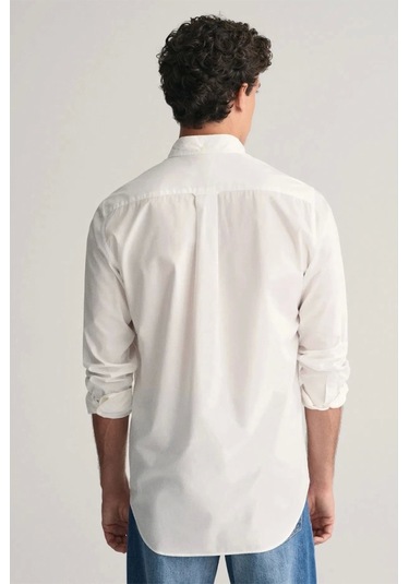 Gant Erkek Beyaz Regular Fit Gömlek Beyaz