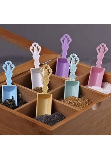 Çok Renkli 6'lı Baharat Küregi Asorti