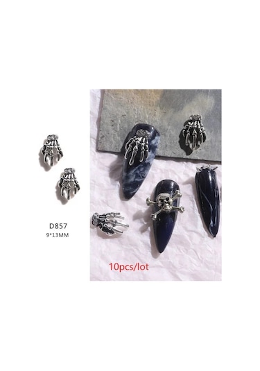 Tszs 1/2/3mm Sivri Metal Çiviler Altın Gümüş Siyah Çivi Sanat Charms Tiny Sopa Koni Çiviler Tırnak Parçaları Noktalar Zanaat Dıy Dekorasyon Koyu Cilt