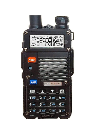 Valkyrie Baofeng BF-F8HP Dual Band 8 W Profesyonel El Telsizi - 3. Nesil Uv-5r