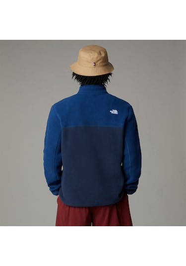 The North Face Yumiori 1/4 Zipped Erkek Mavi Polar Üst Nf0a883s8ze1 Mavi