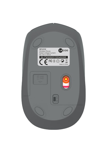 Lecoo WS202 Kablosuz 1200DPI 4 Tuşlu Optik Mouse