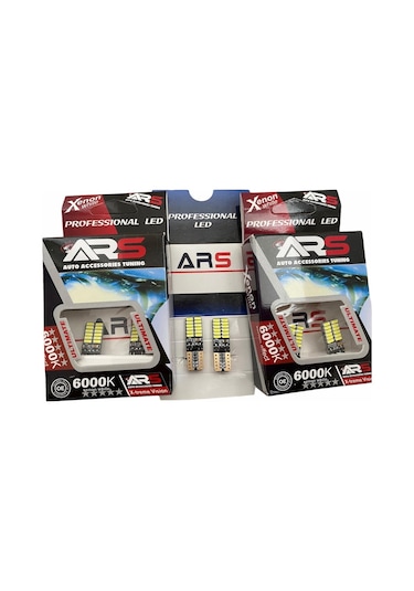 Dipsiz T10 W5W Led Beyaz Park Lamba Ampül 2 Adet Takım (280379991)