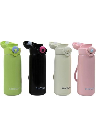Shotay Termos Matara 430 Ml. Siyah Sht-st-8186 Beyaz