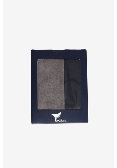 AC&Co / Altınyıldız Classics Erkek Antrasit Siyah Cüzdan Antrasit Siyah Antrasit - Siyah