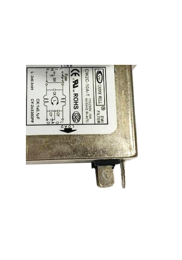 Suntek AC 250V 10A Cw2c-10A-T Soket EMI Filtresi