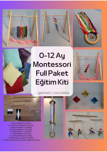 0-12 Ay Montessori Eğitim Kiti