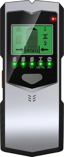 Willowhaven 1 Adet 5'i 1 Arada Duvar Dedektörü Ahşap Metal Dedektörü Lcd Ekran