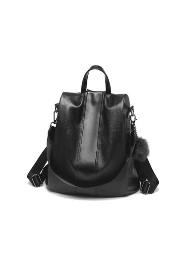 Springsun Okul Çantası Kadın Lise Öğrencisi Ortaokul Öğrencisi Sırt Çantası Sevimli Kız Kalp İlkokul Öğrencisi Sırt Çantası Siyah +inek+rozet Diğer