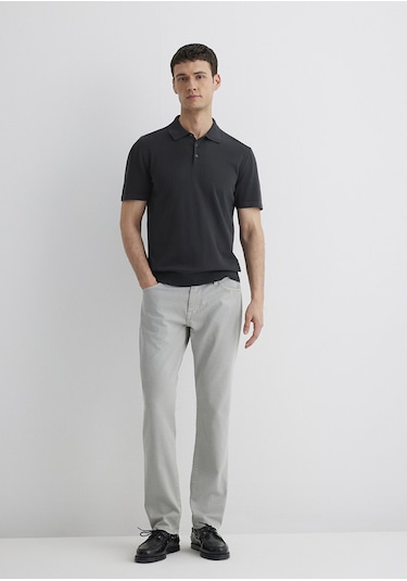 Mavi - 0035181548 Marcus Gabardin Erkek Pantolon - Gri