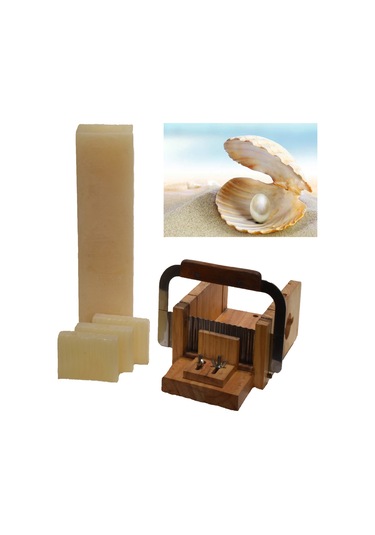 Renk Mis Sabun Kesme Dilim İnci Tozu Katı Sabun 100 G