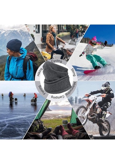 Trendooze Nefes Alabilen Boyun Gaiter Maskesi - Erkekler Ve Kadınlar İçin Isıtıcı Ve Rüzgar Geçirmez