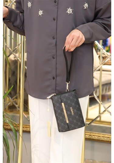 Armine 381 Kadın El Çantası Siyah - Kadın Siyah