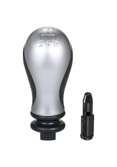 Xindoker Siyah Metal-plastik Vites Kovası, 19mm Delik Çapı, Adaptörlü, Citroen Uyumlu Tip1-tip2 Seçenekli Siyah