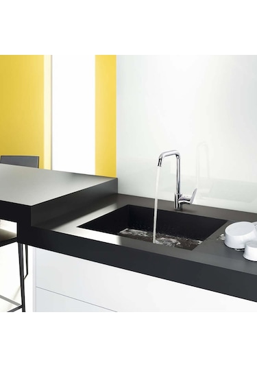 Hansgrohe Focus Tek Kollu Eviye Bataryası M41 260. 1 Jet Krom 318