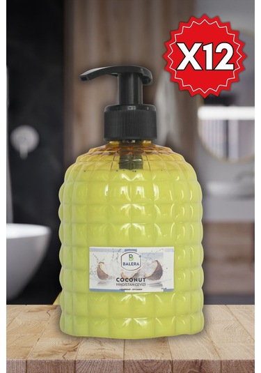Sıvı Sabun H.cevizi Coconut 500 Ml 12 Adet