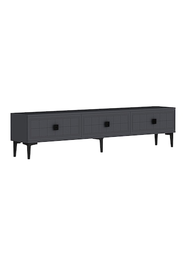 Tsa1801a - Yuka Tv Stand Antrasit 180cm Antrasit / Koyu Gri