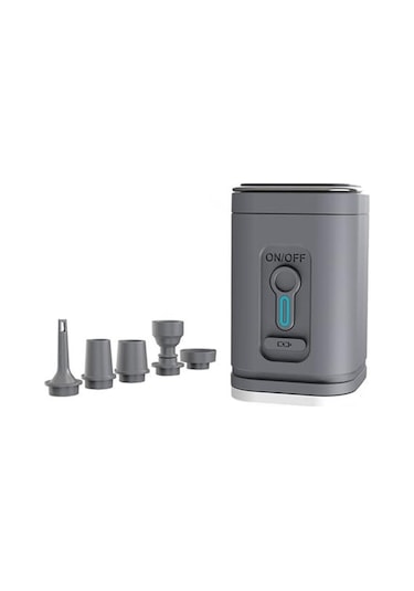 Ximistore9 Dış Mekan Ve Araç İçin Elektrikli Hava Pompa, Aydınlatmalı Şişirici/boşaltıcı, Spor Topları Ve Kamp Malzemeleri İçin Hızlı Fonksiyonlu