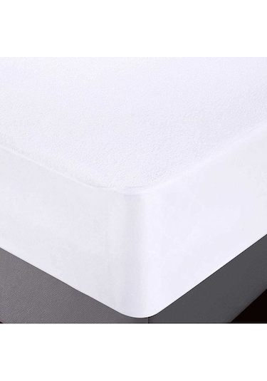 100x200 Sıvı Geçirmez Tek Kişilik Alez Pamuklu Fitted Renkli