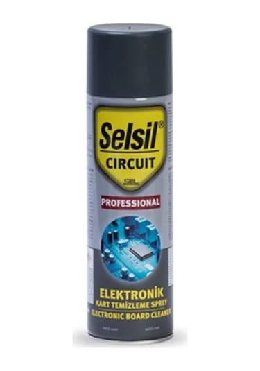 Selsil Elektronik Devre Kart Temizleyici Yağsız 200 ML