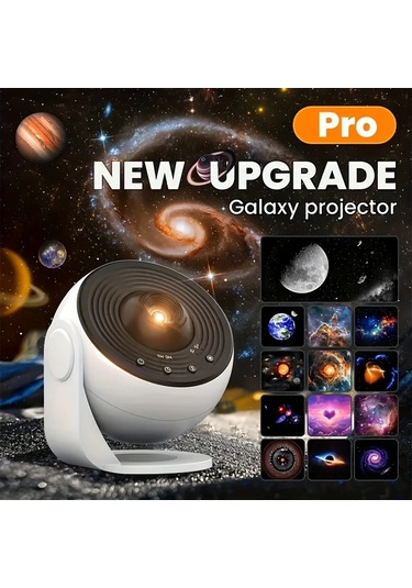Challenger 13 Göksel Modlu 360 Derece Dönebilen Usb Galaksi Projeksiyon Lambası 1 Bilgisayar