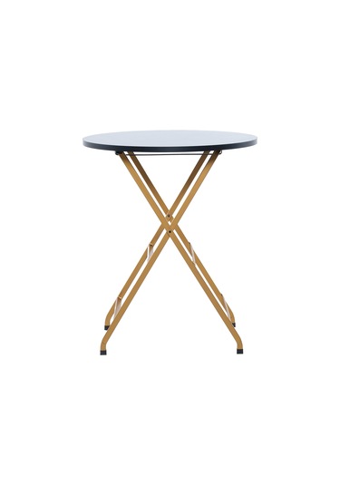 Begonvil Desenli Metal Bahçe Takımı - 4 Sandalye + 1 Masa