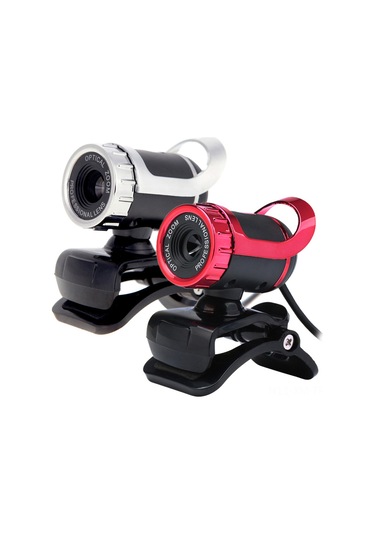 Ximistore9 Masaüstü Ve Dizüstü Bilgisayarlar İçin Usb Web Kamerası - Yüksek Kaliteli Video Görüntü Ve Mikrofon İle 360 Derece Dönebilen Gümüş