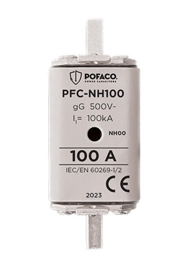 Pofaco Pfc-nh100 100a Nh 00 Boy Bıçaklı Sigorta