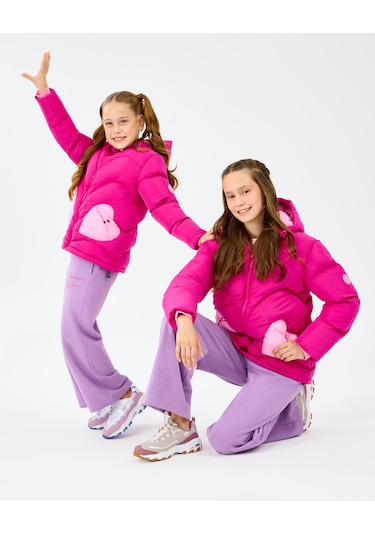 Skechers G Puffer Jacket Büyük Kız Çocuk Mor Mont Sk2520039-3935 Mor