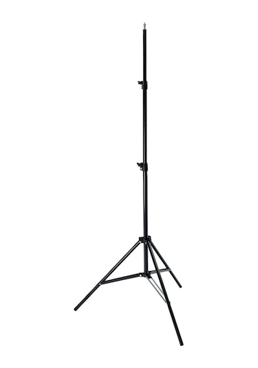 Lemestar Sıcaklık Ölçer İçin 1.6m Çelik Tripod, Siyah, 1/4 Vida Açılımlı, Halka Mekanlar İçin Stüdyo/canlı Yayın/ Fotoğraf Tripodu