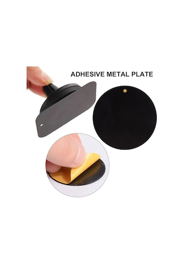 Suofeng Ac001 Siyah Araç Telefon Tutucusu - Manyetik Güçlü Tutma, Kolay Kurulum Ve Geniş Uyumluluk