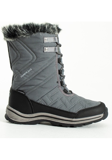 Hammer Jack Usoa Gri Bayan Su Geçirmez Kar Botu 20109 Gri