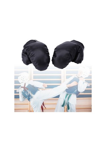 Suntek Mma Eldiven Fitness Dövüş Sanatları Nefes Siyah-çocuk Siyah