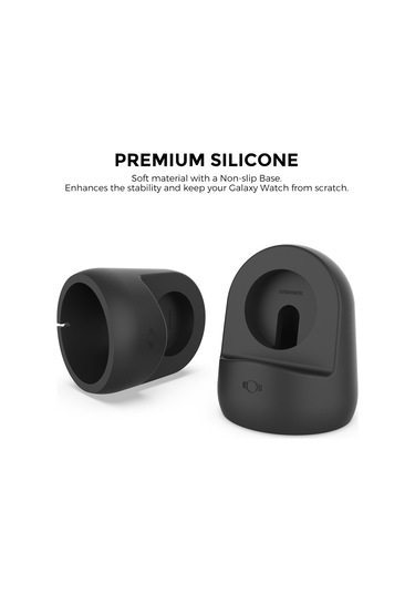 Ahastyle Pt181 Galaxy Uyumlu Watch 3/4 / Aktif / Aktif 2 Beyaz İçin Silikon Şarj Standı İzle