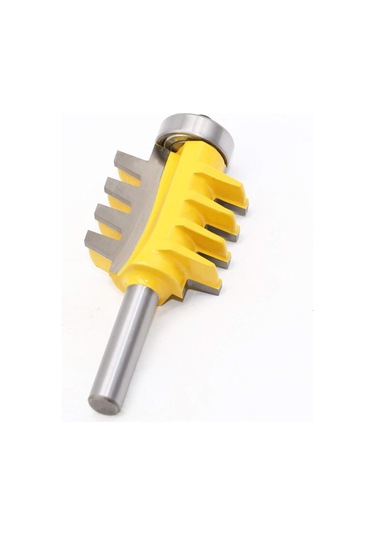 Xianglaa-router Bıt, 6mm/8mm Shank Rail Tersinable Parmak Eklemi Tutkal Yönlendirici Bit Konisi Tenon