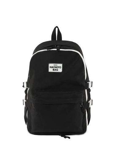 Kız Öğrenciler İçin Şık Ve Pratik Sırt Çantası, Çıkarılabilir Ön Cep Tasarımı, Okul Ve Günlük Kullanım İçin Çok Amaçlı Çanta Siyah