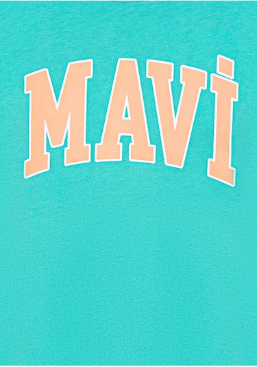 Mavi - Mavi Logo Baskılı Yeşil Tişört 7610109-71724 Yeşil