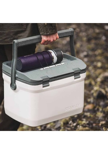 Stanley Soğutucu Kamp Buzluğu Adventure 6.6 Lt Ice Cooler Beyaz