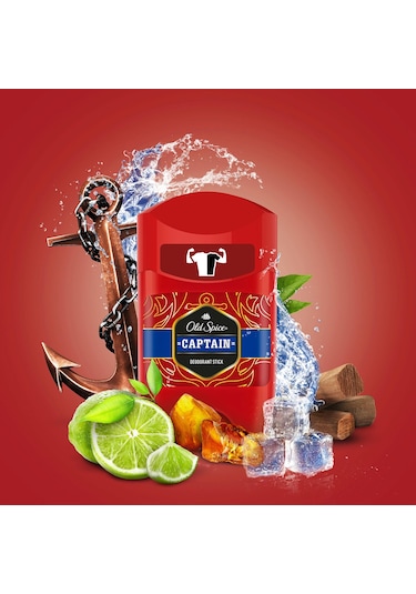 Old Spice Captain Deodorant Stick 2 x 50 ML