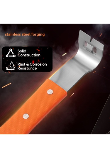 Kosona Çelik Palet Çekici, Kauçuk Kaymaz Korku Kolu, Çivi Çekici, Ahşap İşleri Ve Tadilatlar İçin Çok Fonksiyonlu Scraper Mavi