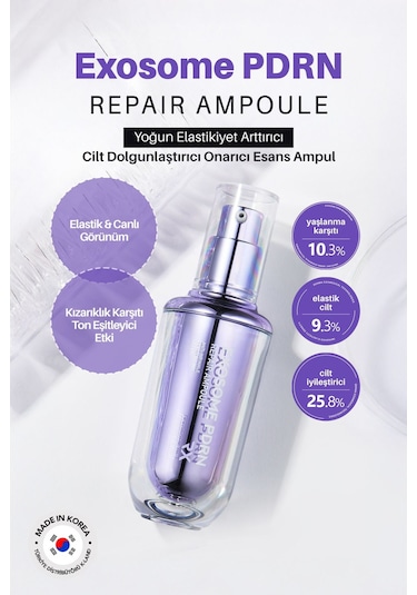Maxclınıc Exosome PDRN Yoğun Elastikiyet ve Cilt Dolgunlaştırıcı Onarıcı Esans Maxclinic Ampoule