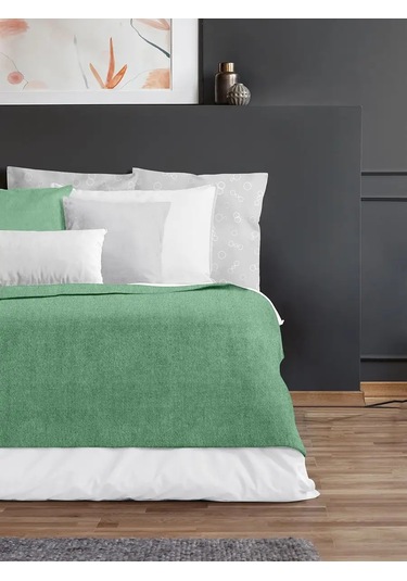 Loveme Yatak İçin Örtü 140x220 Çapraz Dokuma 169456803 Khaki