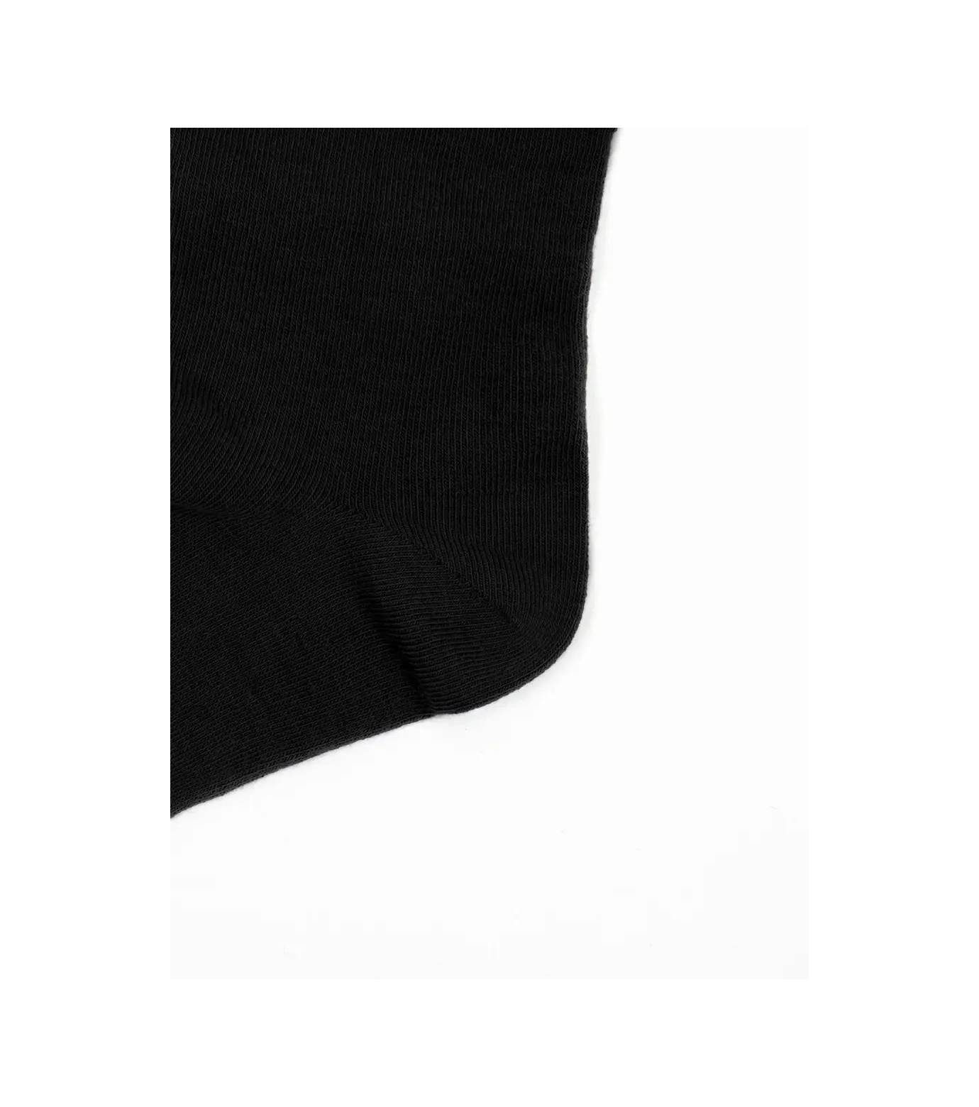 Novomoskovskij Trikotaz Erkek Çorapları Seti 10 Çift, Yüksek Bilekli, %100 Pamuk, Düz Renkli 10932709 Siyah