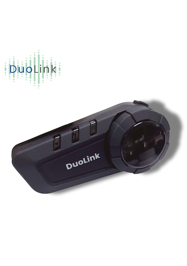 DuoLink X06 Pro İnterkom Bluetooth 6 Kişi Grup Motosiklet Kulaklık Müzik Paylaşımı Kask Intercom Sesli Yanıt