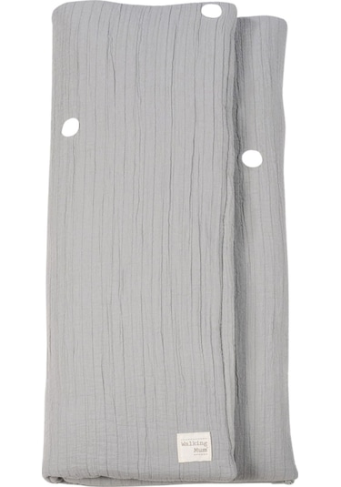 Walking Mum Eco Mum Kundak Bebek Battaniye Cloud Açık Gri