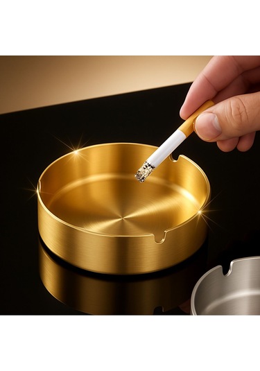 Mucit Home Gold Küllük %100 Titanyum Kaplama