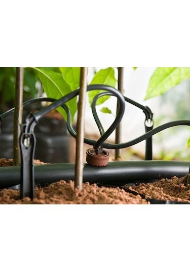 Mikro Damla Sulama Spagetti Hortum Ve Ek Parçaları-Saksı Sulama