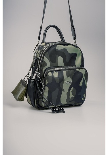 Ççs Kadın Sırt Çantası Ccs18025 Kamuflaj Kamuflaj